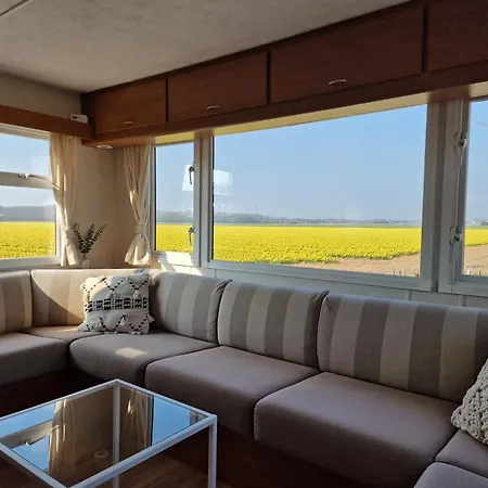 샬레 'como La Flor' Flowerfields Overview! 'airconditioning'